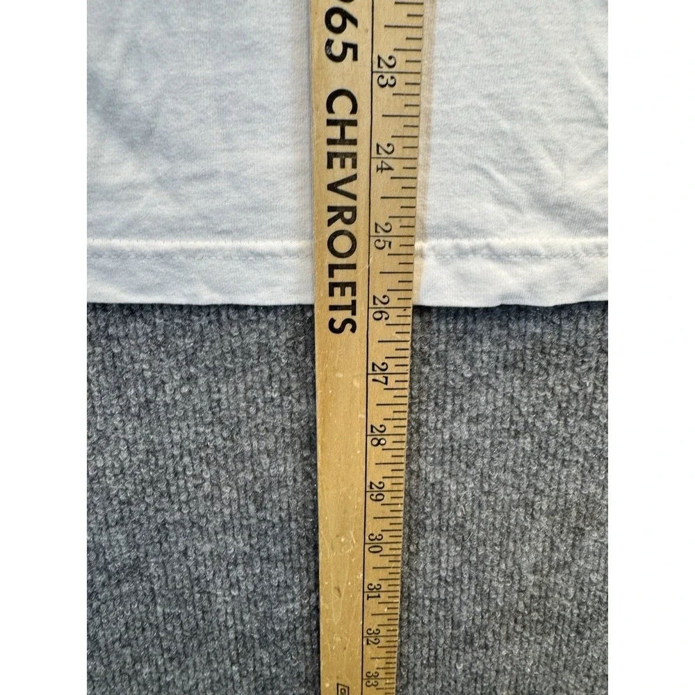 Adidas USA Flag Logo Graphic T-Shirt White Men's Large Patriotic Cotton Tee